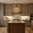 Filigree Moroccan Chandelier – Brass Openwork Lamp Living Room