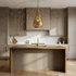 Brass Pendant Light – Moroccan Teardrop Openwork