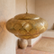 Globe Moroccan Pendant Light – Brass Scalloped Lamp
