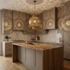 Moroccan Hanging Lamp - Pendant Light Boho Shadow Lamp (pl-2026)