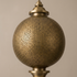 Brass Pendant Light – Moroccan Filigree Openwork Shadow-Casting