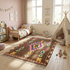 Handmade Moroccan Kilim Rug - Natural Wool Flatweave - Vibrant Geometric Tribal Art