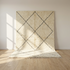 Authentic Beni Ourain Rug - Minimalist Boho Living Room Decor
