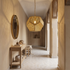 Brass Ceiling Light – Moroccan Filigree Openwork