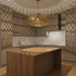 Moroccan Lantern – Brass Filigree Openwork Shadow-Casting