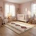 Handmade Azilal Rug – Plush Wool Boho Rug with Vibrant Geometric Moroccan Design