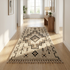 Moroccan Kilim Rug – Beige Flatweave Diamond Wool Rug