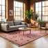 Authentic Handmade Azilal Rug – Vibrant Pink Flatweave Wool Moroccan Rug for Boho Home Decor