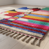 Amazing Colorful Moroccan Rug: Custom Handmade Carpet