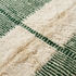 Authentic Moroccan Berber Rug – High Pile Natural Wool Area Rug with Modern Geometric Pattern for Living Room Decor