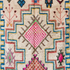 Authentic Handmade Azilal Rug – Natural Wool Moroccan Rug with Vibrant Tribal Geometric Design