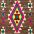 Handmade Moroccan Kilim Rug - Natural Wool Flatweave - Vibrant Geometric Tribal Art