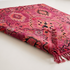 Authentic Handmade Boujaad Rug – Vibrant Pink Wool Moroccan Rug with Tribal Boho Design
