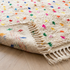 Handmade Azilal Rug - Shaggy Plush Wool - Vibrant Boho Living Room Decor