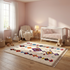 Handmade Azilal Rug - High Pile Natural Wool - Vibrant Boho Living Room Decor