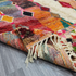 Handmade Boujaad Rug - Vibrant Bohemian Living Room Decor