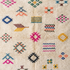 Handmade Azilal Rug - 100% Natural Wool - Vibrant Boho Living Room Decor