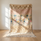 Handmade Azilal Rug - High Pile Natural Wool - Vibrant Boho Living Room Decor - Geometric Tribal Patterns