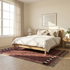 Beni Ourain Rug – Mauve Plush Geometric Wool Area Rug