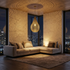 Dome Moroccan Chandelier – Brass Openwork Lamp