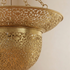 Dome Brass Moroccan Pendant Light