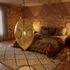 Moroccan Chandelier – Brass Dome Statement Light