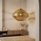 Moroccan Pendant Light – Filigree Brass Shadow-Casting Lamp