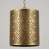 Handmade Moroccan Ceiling Light – Brass Filigree Openwork