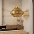 Moroccan Pendant Light – Filigree Brass Shadow-Casting Lamp