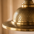 Handmade Moroccan Pendant Light – Brass Dome Geometric