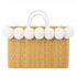 Pom Pom Wicker Beach Bag | Moroccan Bachelorette Tote
