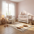 Beni Ourain Rug – Ivory High-Pile Geometric Wool Rug
