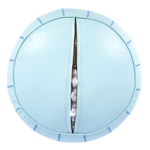 Genuine Leather Pouf Unstuffed - Moroccan Ottoman Footstool, Footrest Cover Boho Decor Bohemian Living Room, Bedroom, Kids Gift & Wedding Room Hand Stitched by Artisans Used As Hassock pouf ottoman hassock hassocks and ottomans leather pouf hassock furniture pouf ottoman moroccan pouf pouf ottoman leather ottoman