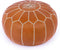 Genuine Leather Pouf Unstuffed - Moroccan Ottoman Footstool, Footrest Cover Boho Decor Bohemian Living Room, Bedroom, Kids Gift & Wedding Room Hand Stitched by Artisans Used As Hassock pouf ottoman hassock hassocks and ottomans leather pouf hassock furniture pouf ottoman moroccan pouf pouf ottoman leather ottoman