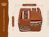 Authentic Handmade Moroccan Pouf