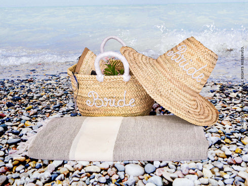 Personalized Beach Towel - Wedding Gifts Towel