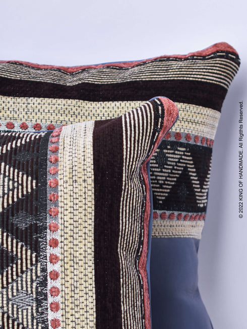 Bohemian Pillow Cover | Handmade Cover | Blue