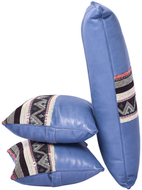 Boho Pillow Cover | Home Decor | Set Of 3 | Blue