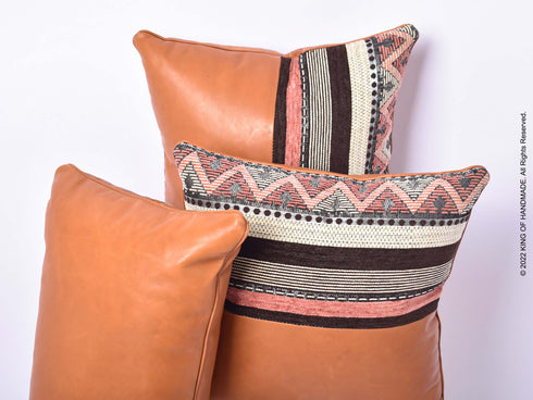Boho Pillows | Pillow Covers | Set Of 3 | Tan
