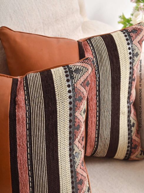 Cushion Covers | Decorative Throw Pillows | Tan