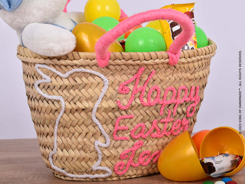Customizable Easter Basket - Personalize with Your Favorite Treats