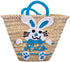 Customized Handmade Easter Straw Basket: A Cute and Adorable Gift