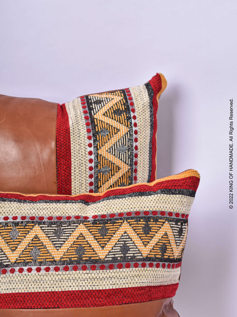 Decorative Throw Pillows | Cushion Covers | Dark Tan