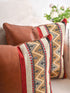 Decorative Throw Pillows | Cushion Covers | Dark Tan