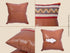 Decorative Throw Pillows | Cushion Covers | Dark Tan