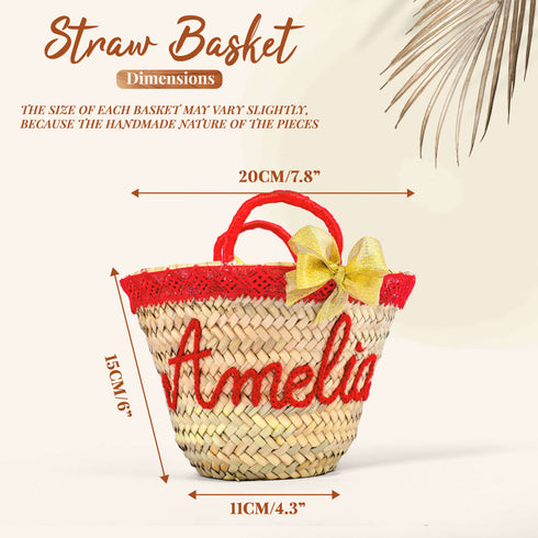 Personalized Flower Gift Bag with Name