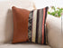 Handmade Cushion Cover | Throw Pillow Cover | Dark Tan