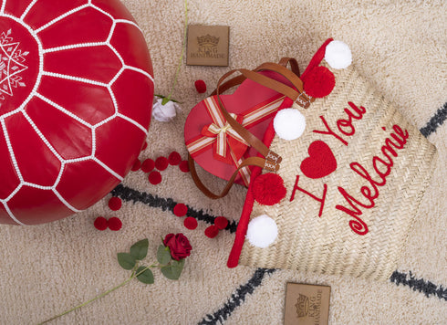 Handmade Personalized Love Bags Bridesmaid Gift Tote, Hen Bachelorette Party Bags, Bridal Party Getting Ready Wedding Day Gift, Bridesmaid Proposal Gifts - Custom Bag Beach Personalized Bridesmaid Straw Totes Bag Gifts|Custom Large Beach Bags|Shopping Bag|Girls Trip Gift | Bachelorette Gift|Wedding Favors|Bridal Bride Bag Bridal Shower Gift For Bride To Be Gift Ideas Straw Basket Engagement Gift For Bride Tote Honeymoon Gift For Bride - Unique Gift