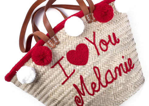 Handmade Personalized Love Bags Bridesmaid Gift Tote, Hen Bachelorette Party Bags, Bridal Party Getting Ready Wedding Day Gift, Bridesmaid Proposal Gifts - Custom Bag Beach Personalized Bridesmaid Straw Totes Bag Gifts|Custom Large Beach Bags|Shopping Bag|Girls Trip Gift | Bachelorette Gift|Wedding Favors|Bridal Bride Bag Bridal Shower Gift For Bride To Be Gift Ideas Straw Basket Engagement Gift For Bride Tote Honeymoon Gift For Bride - Unique Gift