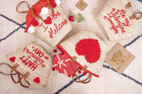 Handmade Personalized Love Bags Bridesmaid Gift Tote, Hen Bachelorette Party Bags, Bridal Party Getting Ready Wedding Day Gift, Bridesmaid Proposal Gifts - Custom Bag Beach Personalized Bridesmaid Straw Totes Bag Gifts|Custom Large Beach Bags|Shopping Bag|Girls Trip Gift | Bachelorette Gift|Wedding Favors|Bridal Bride Bag Bridal Shower Gift For Bride To Be Gift Ideas Straw Basket Engagement Gift For Bride Tote Honeymoon Gift For Bride - Unique Gift